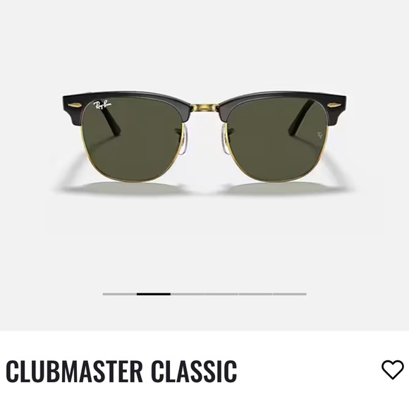 New Ray-Ban Clubmaster Classic Sunglasses - Picture 1 of 7